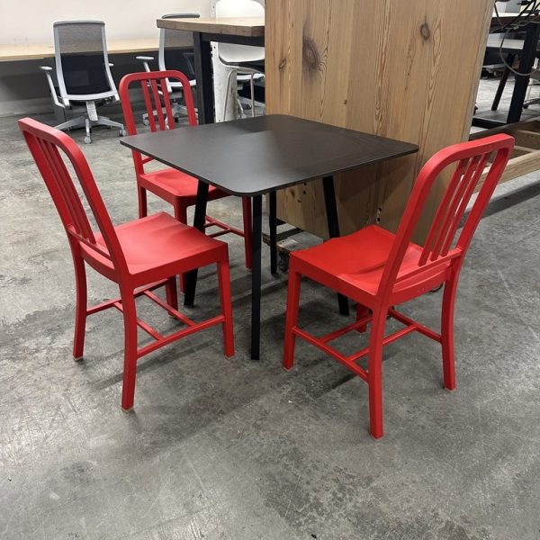 Break Room Tables & Emeco Coke Chairs