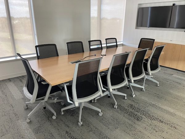 Haworth 10′ Conference Table Set
