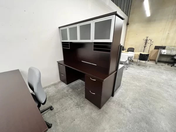 OfficeStar Tuxedo Executive Desk - Image 3