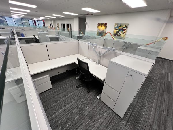 Completed installation of Knoll Used Cubicles