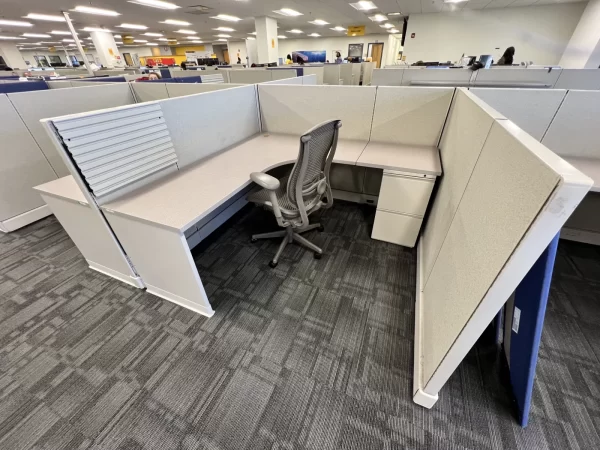 Used Herman Miller 6’ x 6’ Office Cubicles