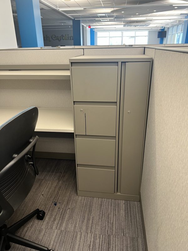 used steelcase 6' x 6' office cubicle
