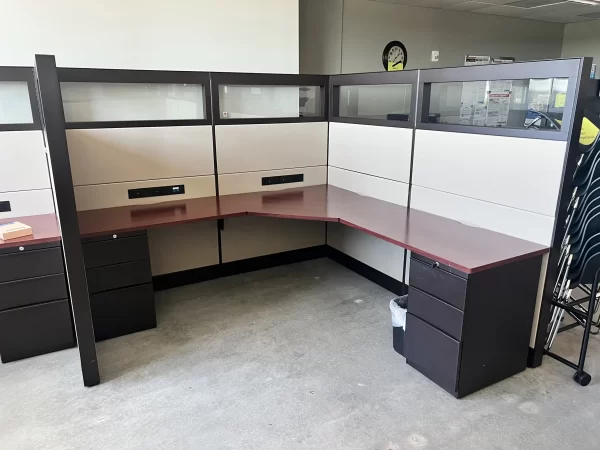 teknion 7'x7' used cubicles