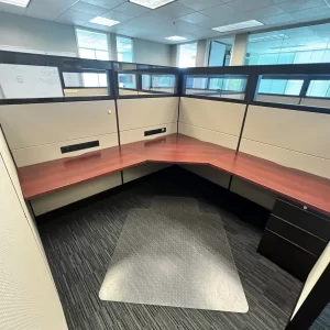 teknion 7'x7' used cubicles