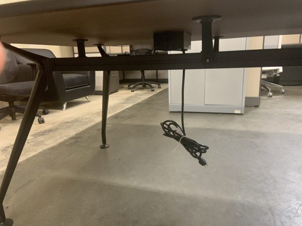 global kadin 16'l x 4'w conference table