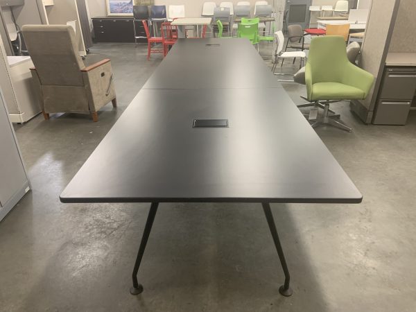 global kadin 16'l x 4'w conference table
