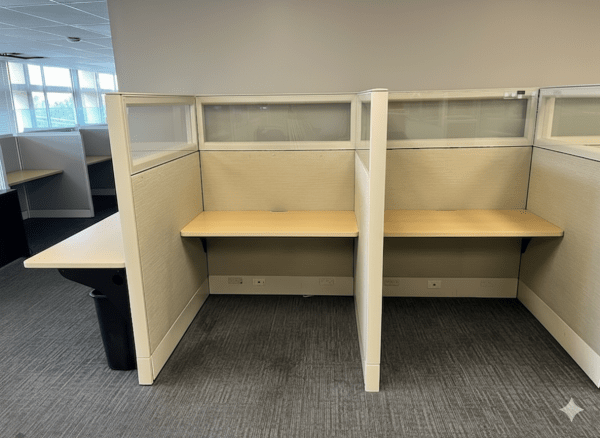 haworth telemarketing used cubicle