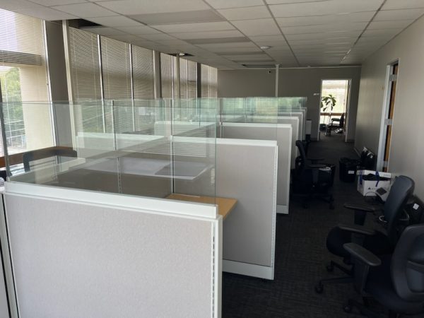 herman miller telemarketing used cubicle