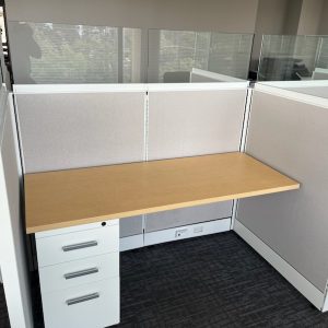 herman miller telemarketing used cubicle