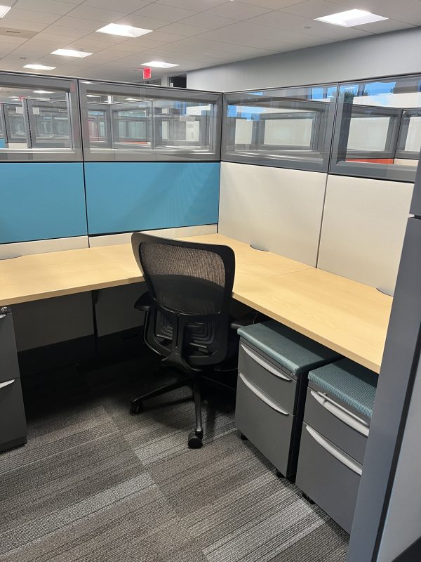 haworth 6x6 used cubicles